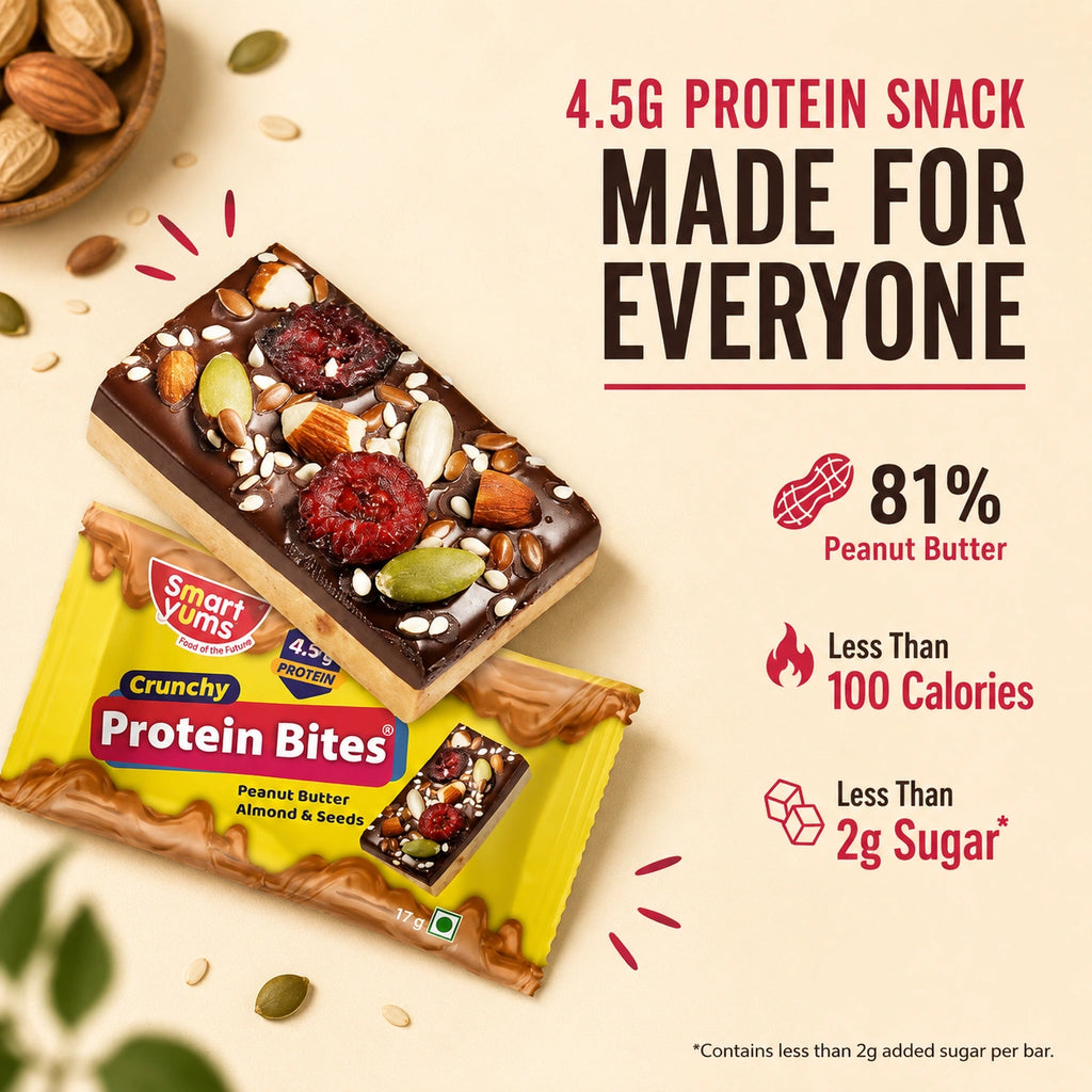 Crunchy Protein Bites Coffee Almond Crunch
