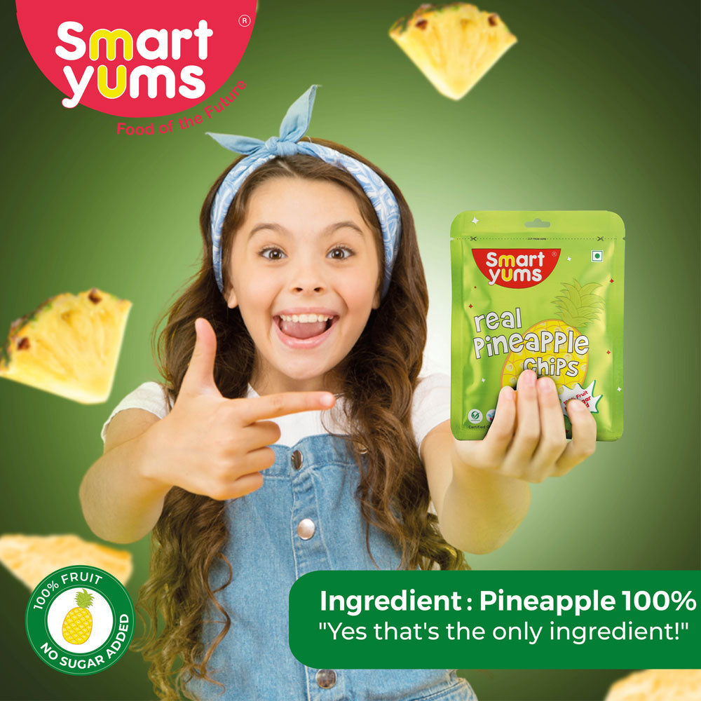 Smart Yums Dried Pineapple Slices, Real Pineapple Slices, Pineapple Dried Fruit Snack, pineapple, pineapple benefits, masala pineapple, rani pineapple
